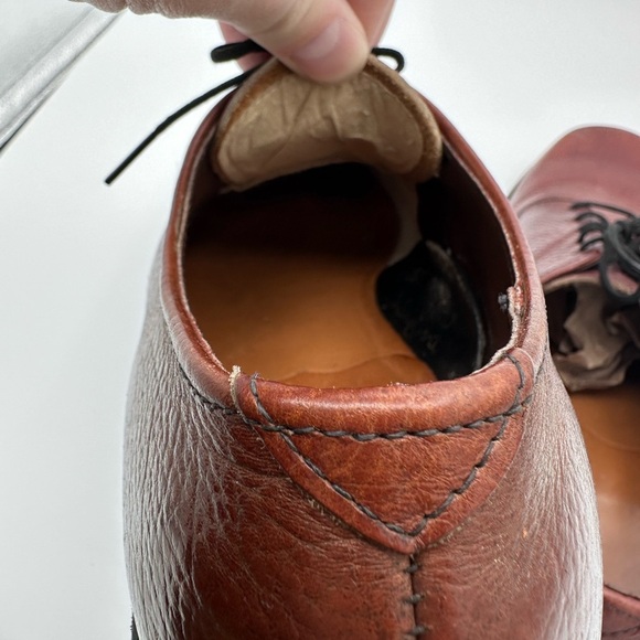 Original Chippewa Mahogany Brown Oxford Shoes - Picture 10 of 10